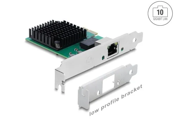 Delock Síťová karta PCI Express x1, 10 Gigabit LAN, 1 x RJ45, RTL8127