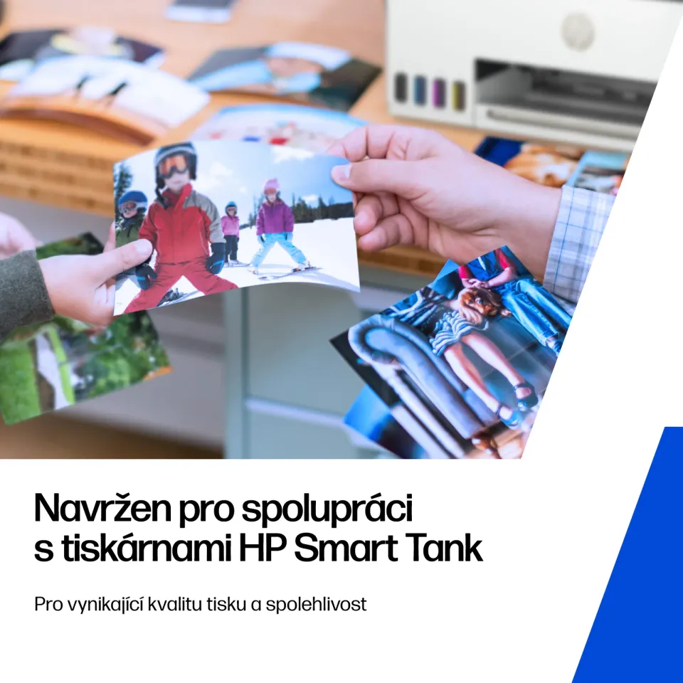 HP 1VV21AE originální náplň černá velká lahvička s inkoustem HP číslo GT53XL, cca 6000 stran, pro GT 5820, Ink Tank 415, Smart Tank 515
