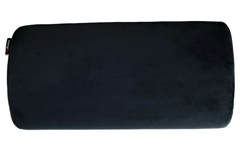 AROZZI Foot Rest Soft Fabric Velvet Black/ ergonomický polštář pod nohy/ sametově černý