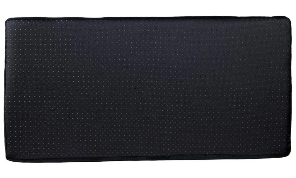 AROZZI Foot Rest Soft Fabric Velvet Black/ ergonomický polštář pod nohy/ sametově černý