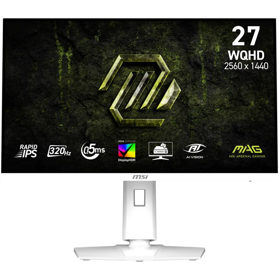MSI MAG/274QRFW X32/27"/IPS/QHD/320Hz/0,5ms/Bílá/3R
