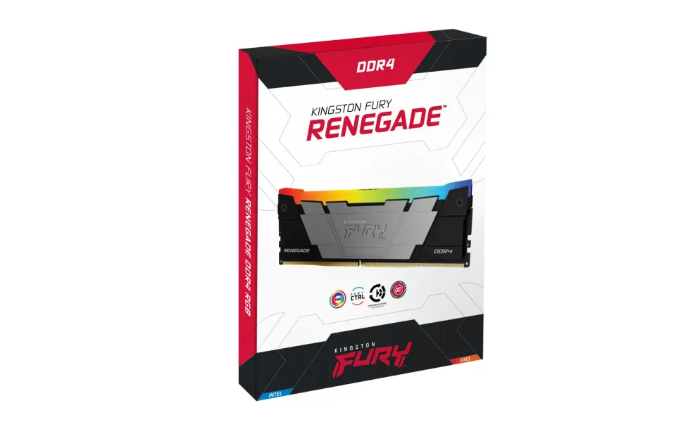 KINGSTON DIMM DDR4 64GB (Kit of 2) 3600MT/s CL18 FURY Renegade RGB