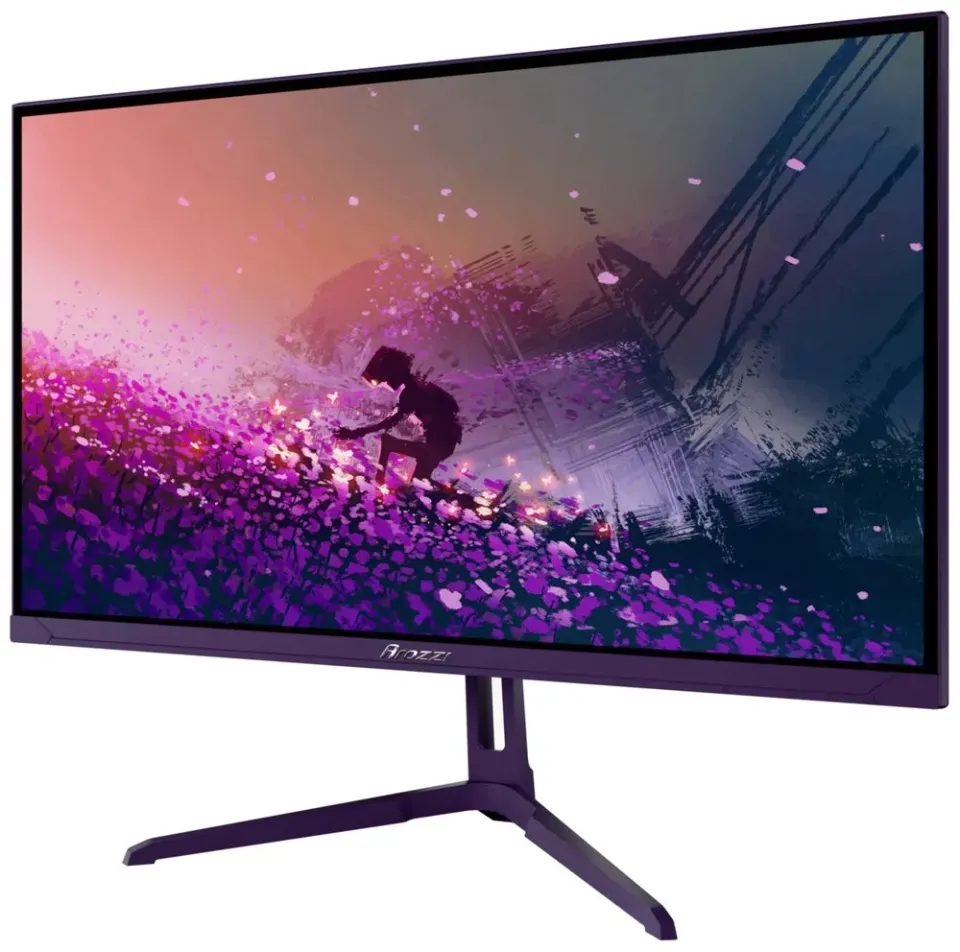 AROZZI NOVA herní monitor 23,8" 24T1K200 Purple/ LED/ 1920x1080/ 200Hz/ IPS/ 1000:1/ 1ms/ HDMI/ DP/ fialový