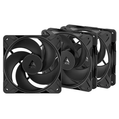 ARCTIC P12 Pro Reverse Value pack (3 ks) ventilátor - 120mm, black