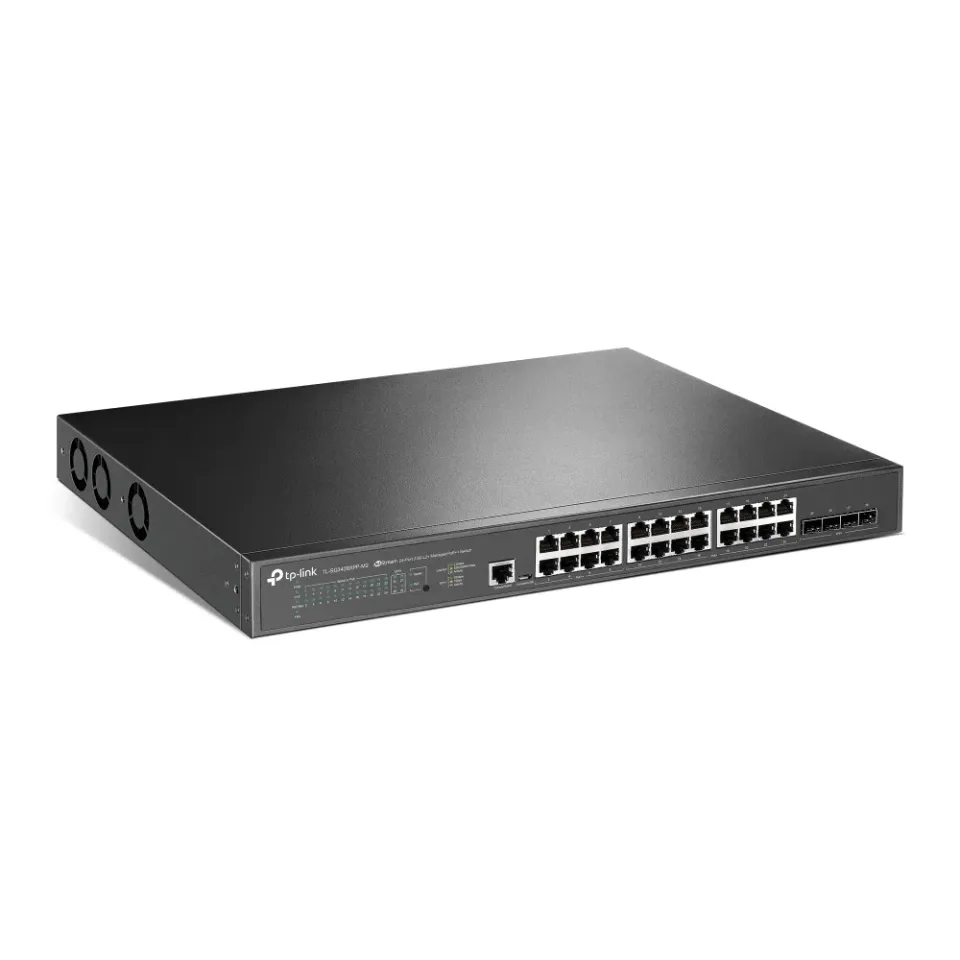 TP-Link TL-SG3428XPP-M2 JetStream Switch, 24x2,5GLAN 4x10GB SFP+ PoE, 500W, Omad