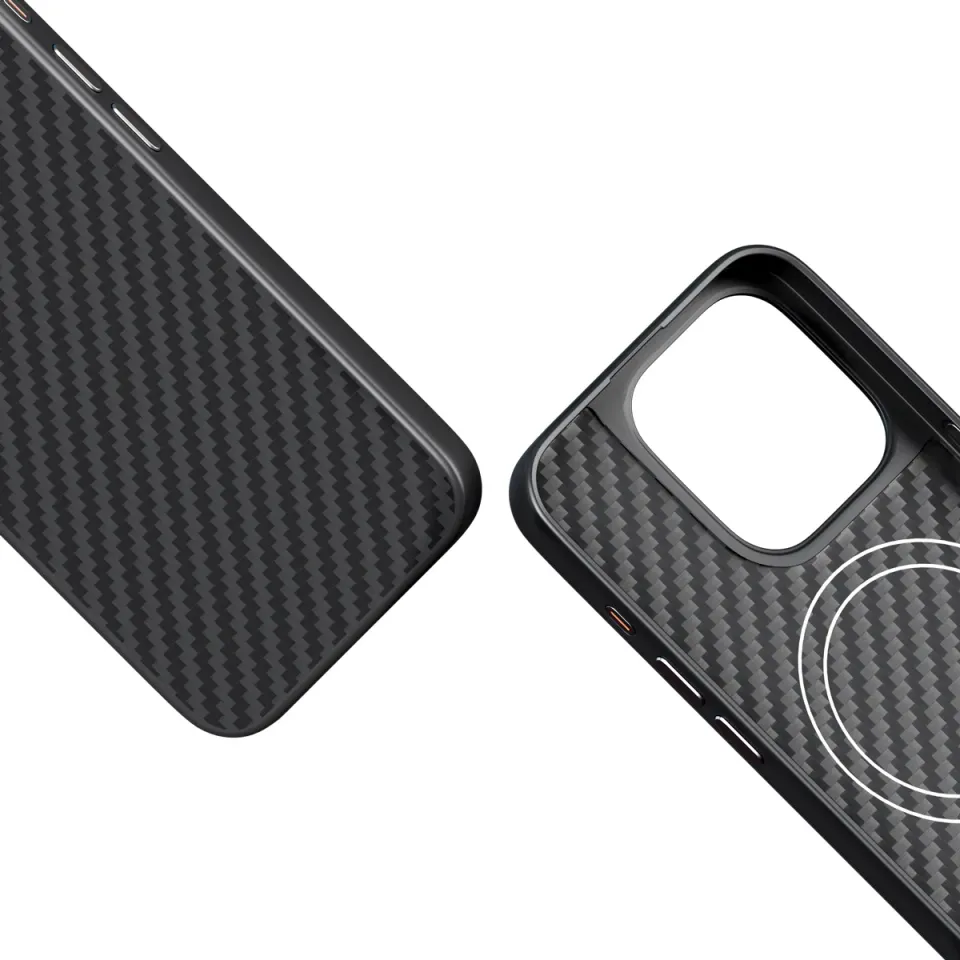 Epico Mag+ Hybrid Carbon kryt iPhone 15 Pro Max