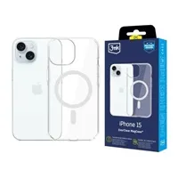 3mk ochranný kryt EverClear Magcase pro Apple iPhone 15