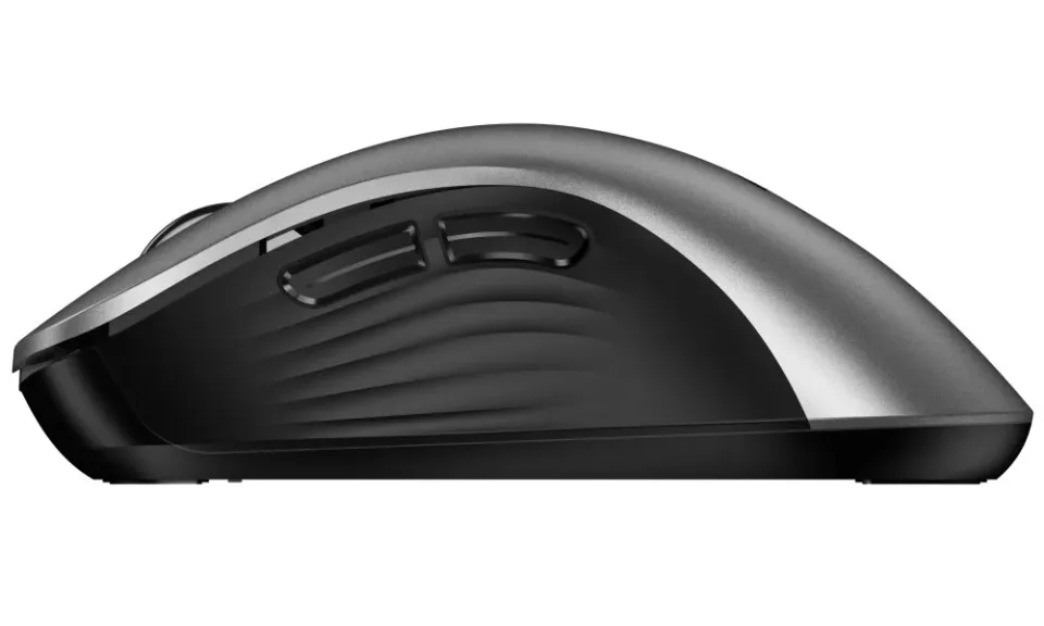 GENIUS Ergo 8100S AI Silver Grey/ 1600 dpi/ bezdrátová/ Copilot/ 6tlačítek/ tichá/ střibrnošedá