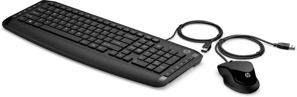 HP Wired Keyboard & Mouse 200 EN - Klávesnice a myš