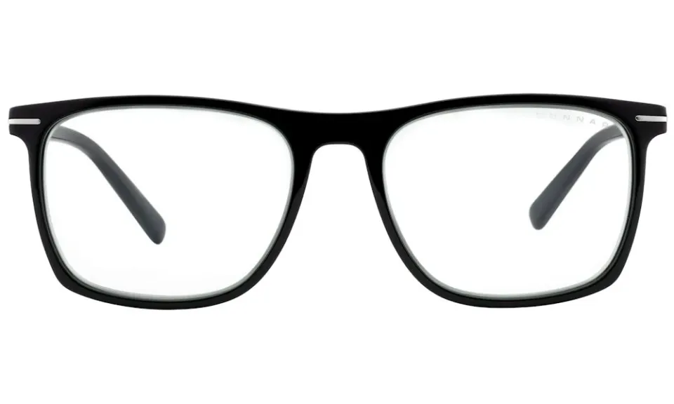 GUNNAR kancelářske/herní brýle HAYWARD ONYX čirá skla BLF 35 GUNNAR focus
