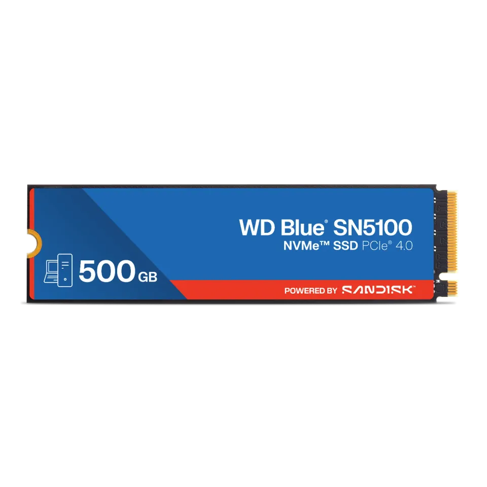 WDC BLUE SN5100 NVMe SSD WDS200T5B0E 2TB PCIe 4.0 Gen4 x4 M.2 2280 (7100/6700MB/s, 1000K/1300K IOPs, SSD)