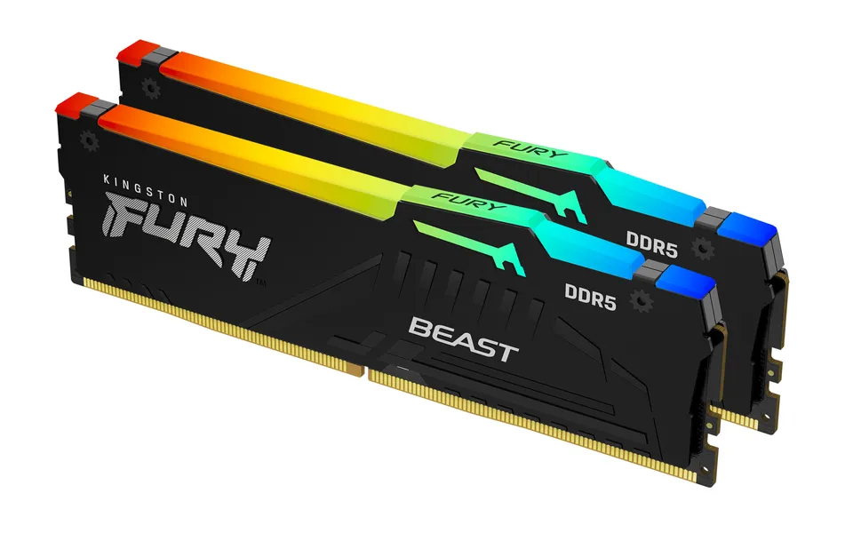 Kingston FURY Beast RGB EXPO 32GB (2×16GB) DDR5 6000MT/s CL36
