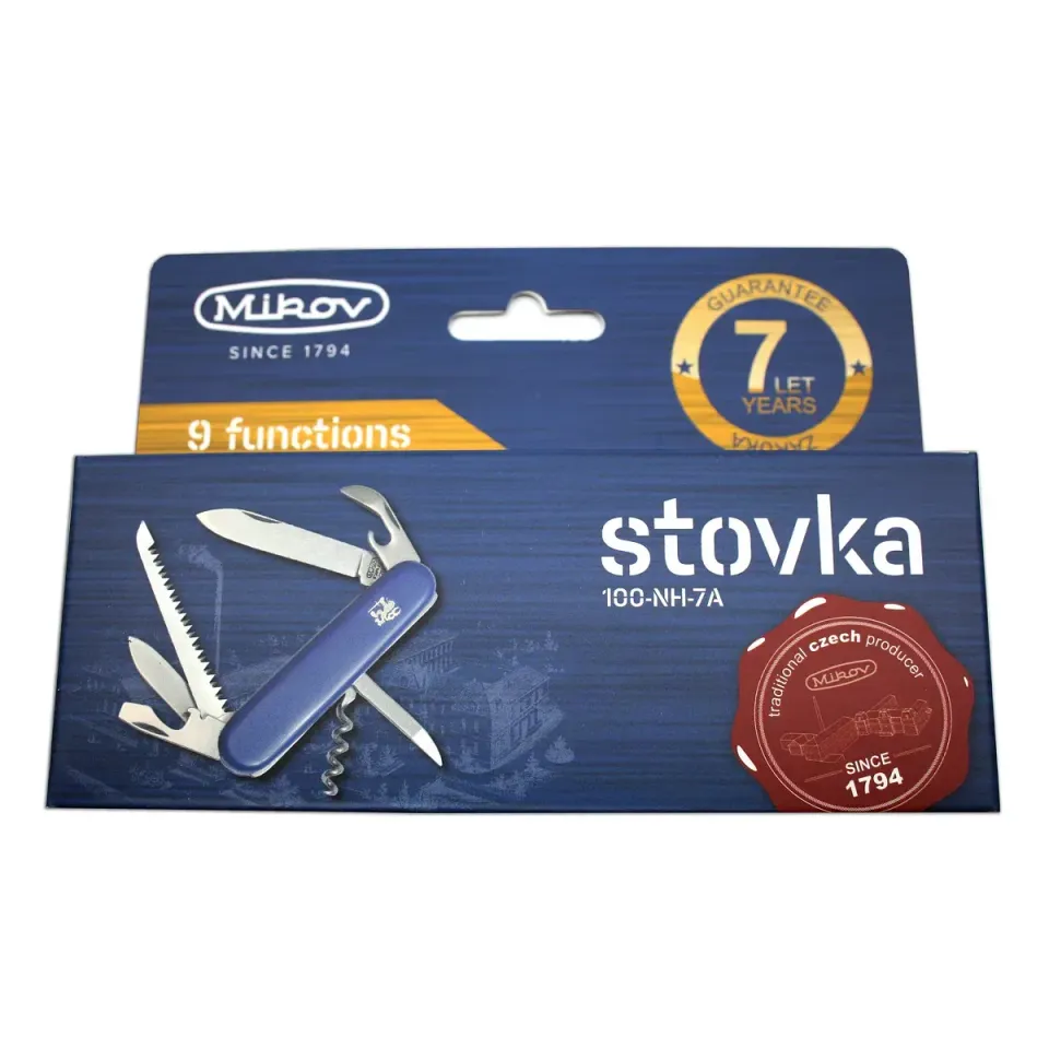 Kapesní zavírací nůž STOVKA 7dílný s pilkou 100-NH-7A