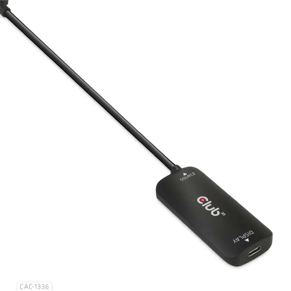 Club3D Adaptér HDMI + Micro USB na USB-C 4K120Hz/8K30Hz, Active Adapter M/F