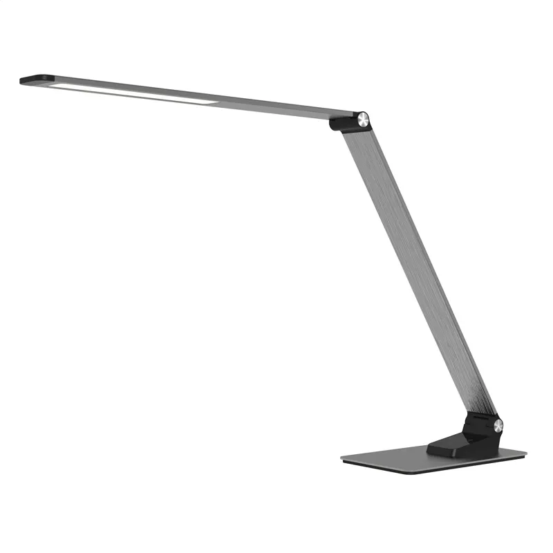 Platinet PDL509 stolní LED lampa 10W, stmívatelná, dotykové ovládání, USB port, ALU