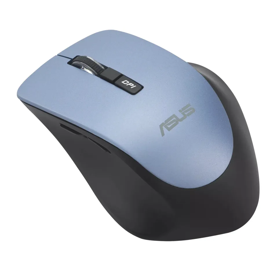 ASUS WT425 Optická myš, bezdrátová, modrošedá