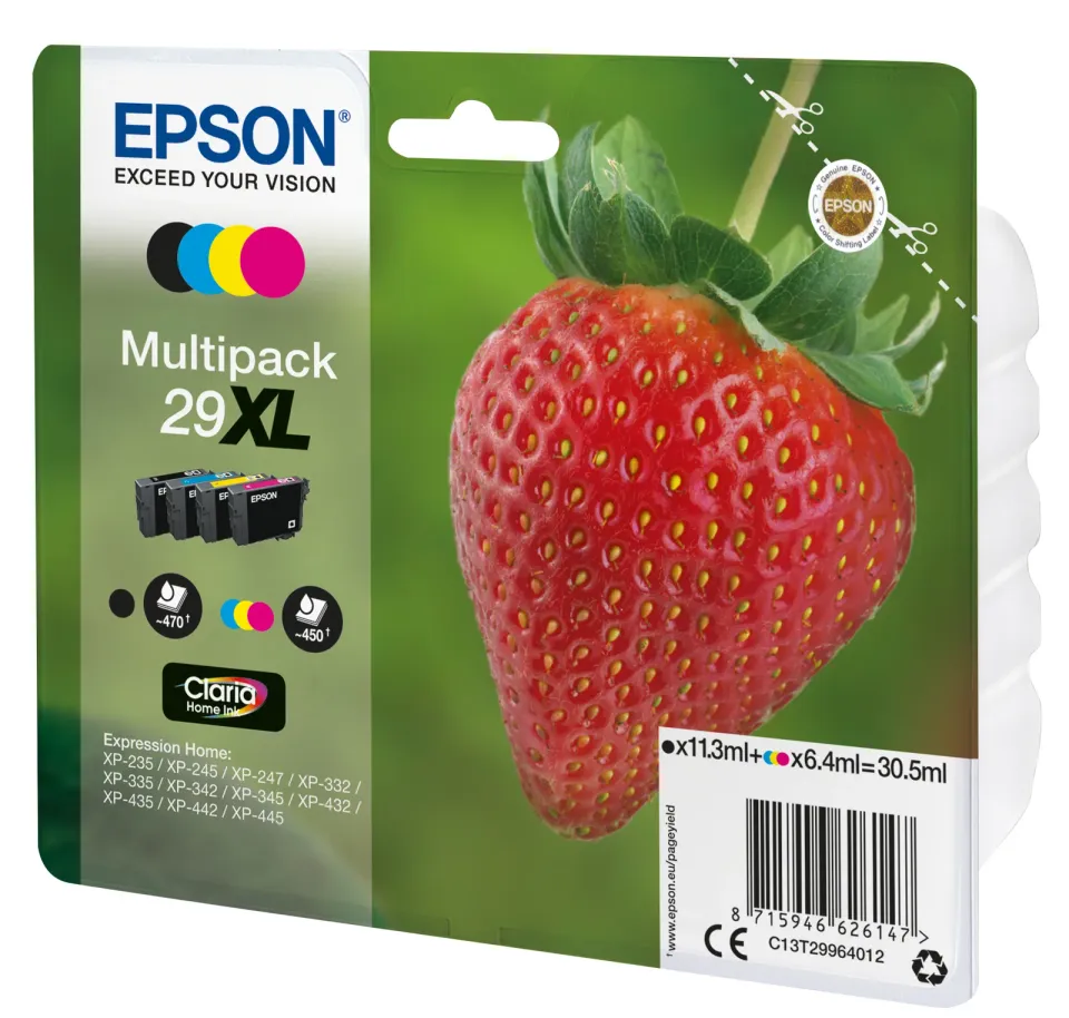 EPSON cartridge T2996 (black/cyan/magenta/yellow) multipack (jahoda) XL