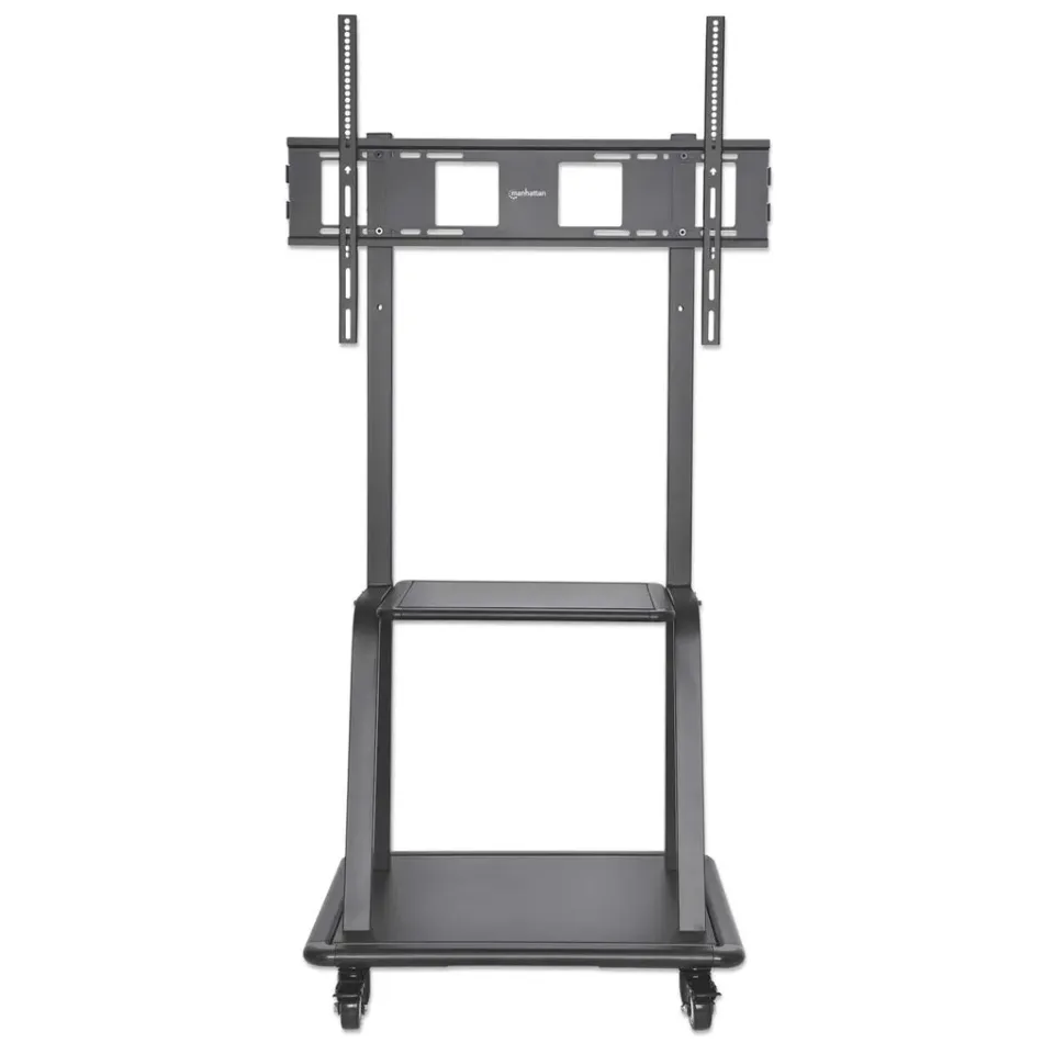 Manhattan univerzální TV vozík, Universal Heavy Duty TV Cart, 37" až 100" TV, černá