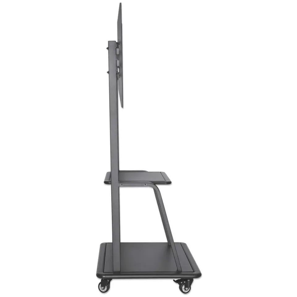 Manhattan univerzální TV vozík, Universal Heavy Duty TV Cart, 37" až 100" TV, černá
