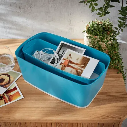 LEITZ Organizér MyBox Cosy, klidná modrá