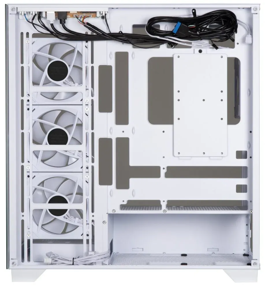 BitFenix skříň CETO / ATX / 4x 120mm ARGB fan / 2x USB 3.0 / USB-C / tvrzené sklo / bílá