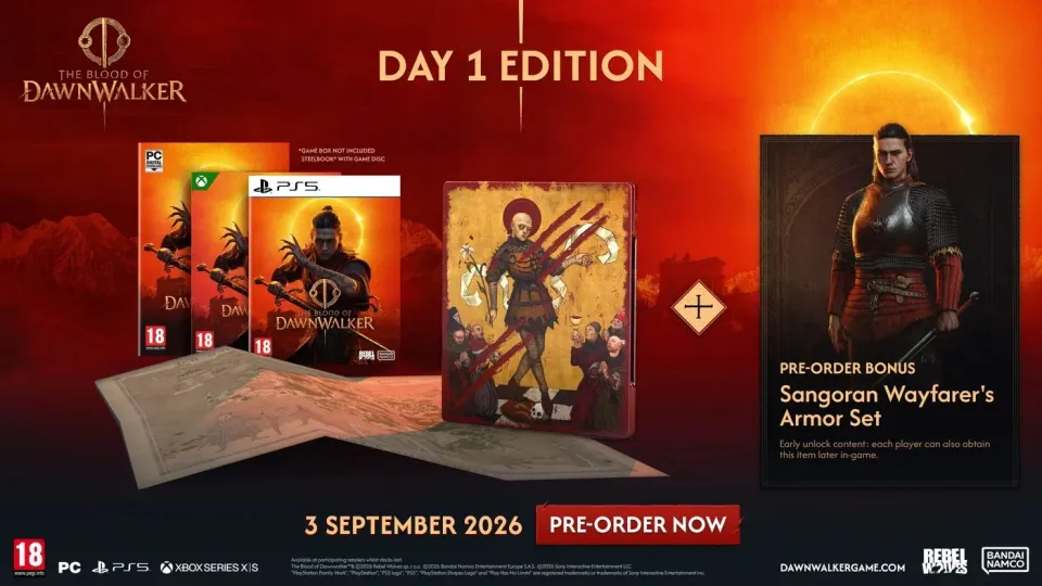 PS5 - The Blood of Dawnwalker Launch Edition