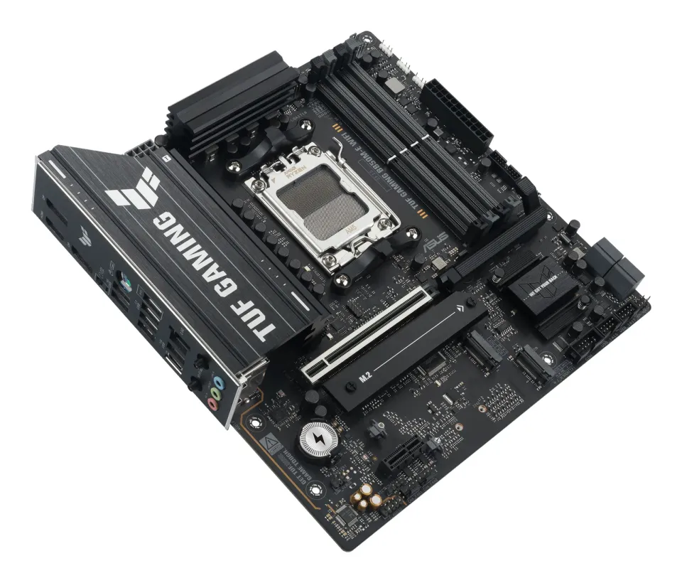 ASUS MB Sc AM5 TUF GAMING B850M-E WIFI, AMD B850, 4xDDR5, 2xDP, 1xHDMI, WiFi, mATX
