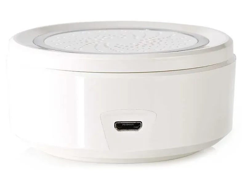 Nedis WIFISI10CWT - Chytrá WiFi Siréna | Alarm nebo Vyzvánění | 85 dB