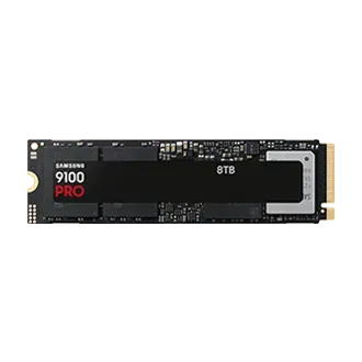 SAMSUNG 9100 PRO 8TB PCIe 5.0 NVMe SSD M.2 PCIe 5.0 x4 NVMe 2.0 (čtení max. 14800MB/s, zápis max. 13400MB/s)