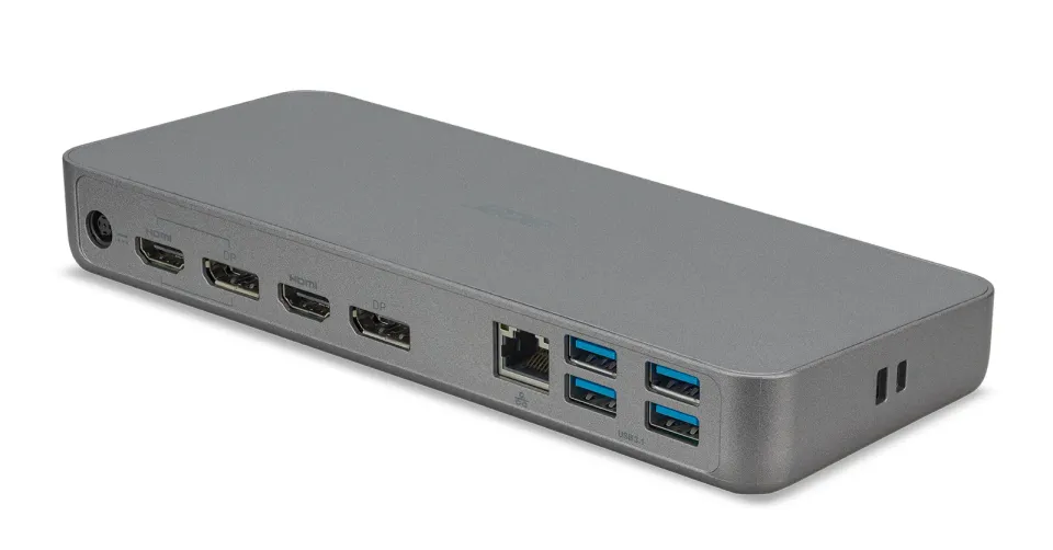 ACER USB Type-C Dock II D501 - 1xUSB-C (Up Stream to NB), 2xUSB-A 3.1 Gen2,4xUSB-A 3.1 Gen1,1xDP 1.4/HDMI 2.0,1xRJ45