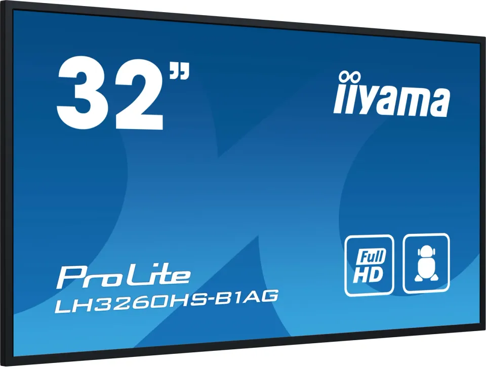 32" iiyama LH3260HS-B1AG: VA,FHD,Android 11,24/7