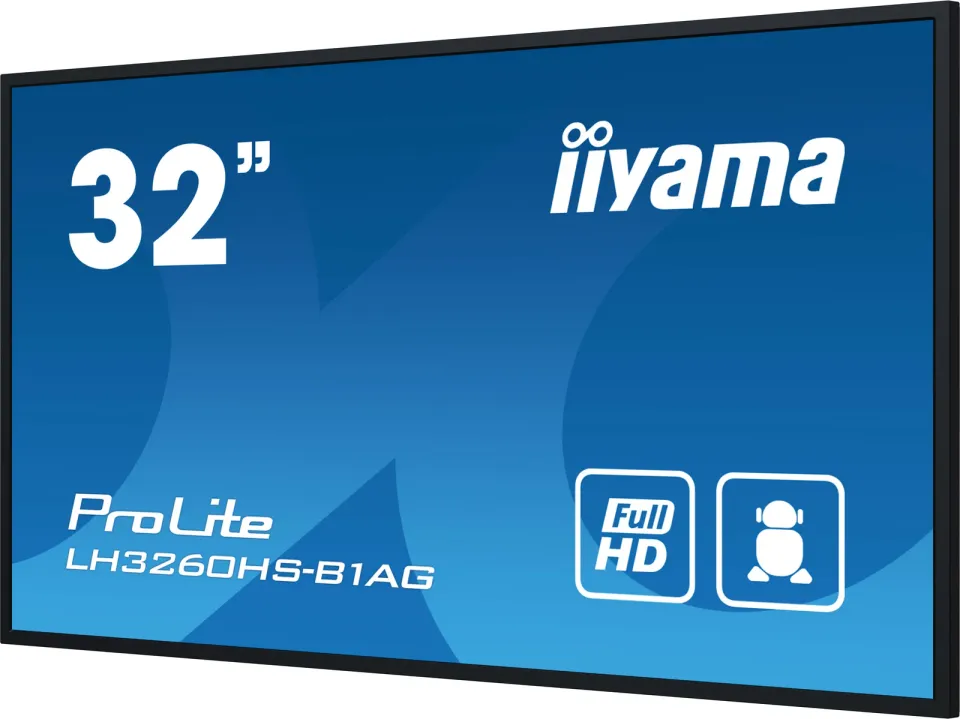 32" iiyama LH3260HS-B1AG: VA,FHD,Android 11,24/7