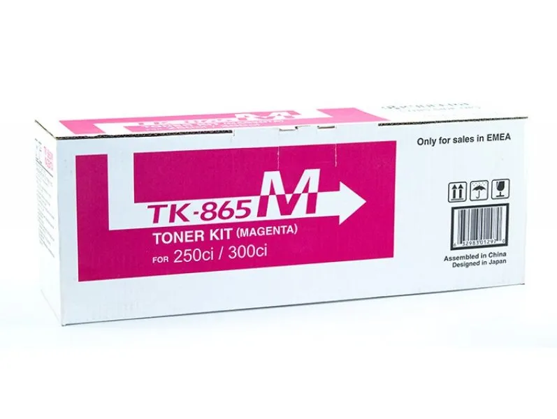 Kyocera toner TK-865M/ TASKalfa 250ci/ 12 000 stran/ purpurový