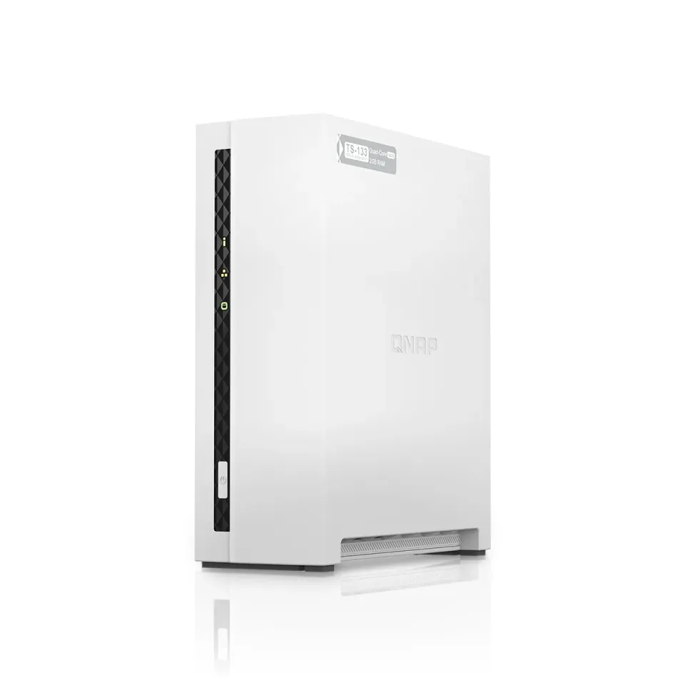 QNAP TS-133 (4C/CORTEX-A55/1,8GHz/2GBRAM/1xSATA/1xGbE/1xUSB2.0/1xUSB3.2)