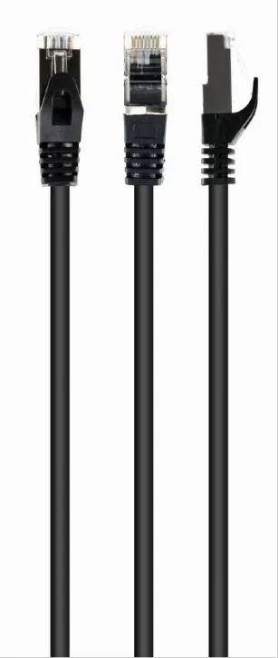 GEMBIRD Patch kabel S/FTP Cat. 6A LSZH, černý, 1,5 m