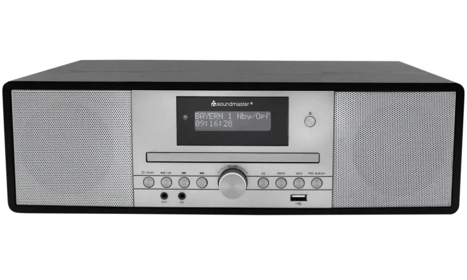 Soundmaster Elite line DAB980SW/ Stereo Music Center/ USB/ FM/ CD/ BT/ DAB+/ 2x 10W