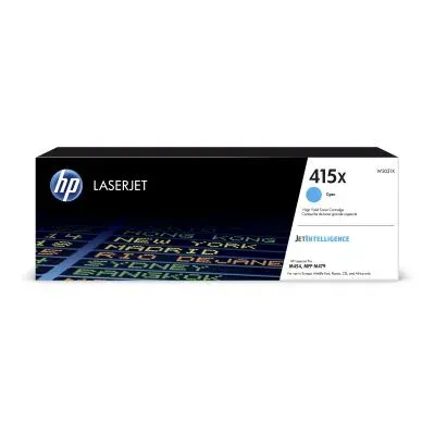 HP W2031X originální toner azurový č.415X velký cca 6000 str. (cyan, pro HP CLJ M454, M479, Jetintelligence )