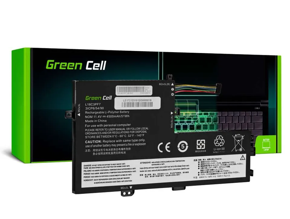 Green Cell battery L18C3PF6 L18C3PF7 L18M3PF6 L18M3PF7 for Lenovo IdeaPad C340-1