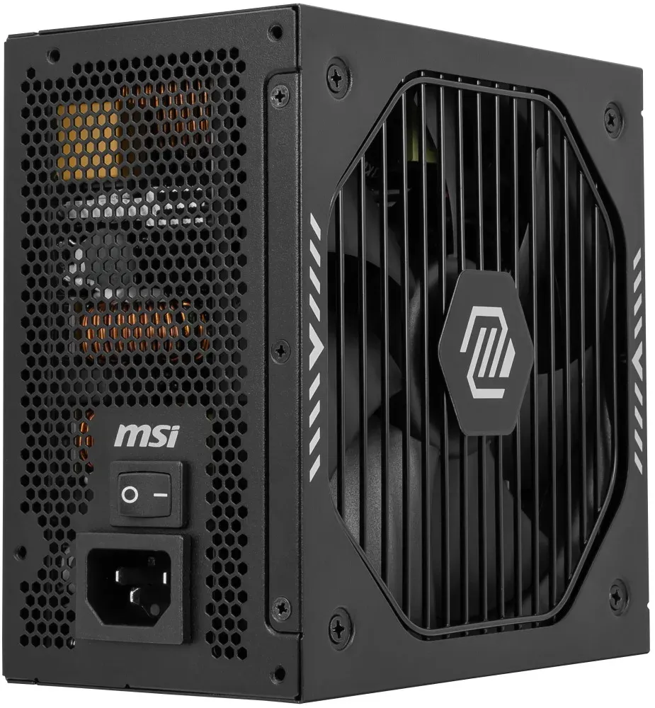 MSI zdroj MAG A650GLS PCIE5/ 650W/ ATX3.1/ akt. PFC/ 7 let celk. záruka/ 135mm fan/ modulární kabeláž/ 80PLUS Gold