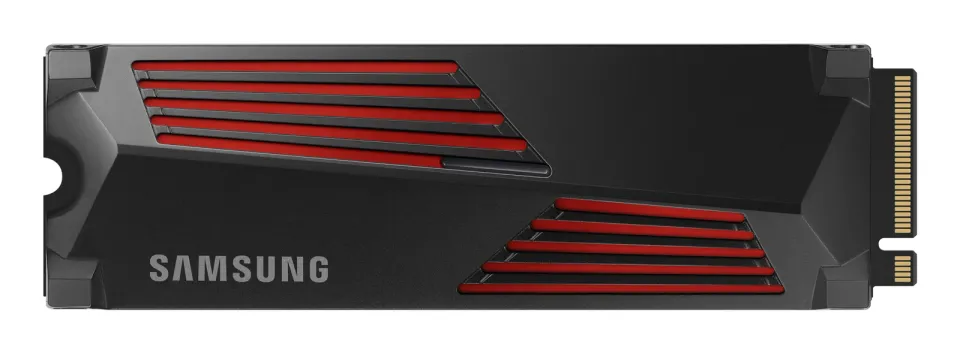 SAMSUNG 990 PRO 2TB (s chladičem) PCIe 4.0 NVMe SSD M.2 PCIe 4.0 x4 NVMe 2.0 (čtení max. 7450MB/s, zápis max. 6900MB/s)