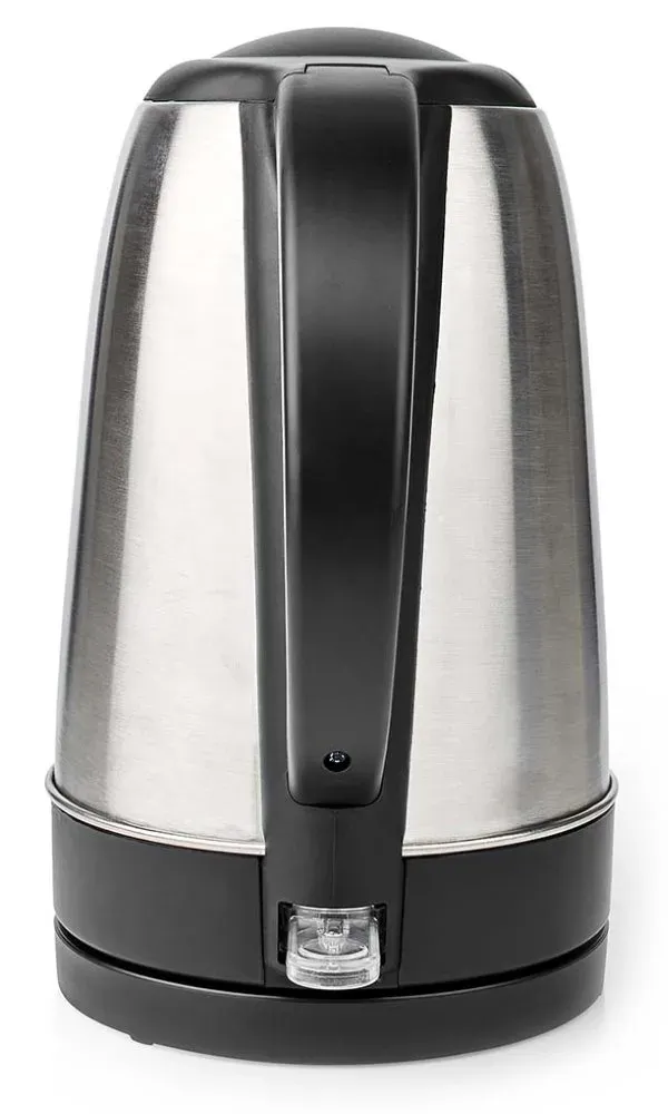 NEDIS rychlovarná konvice KAWK340EAL/ objem 1,7 l/ otáčení o 360°/ nerezová ocel/ spotřeba 2200 W/ černá / hliník