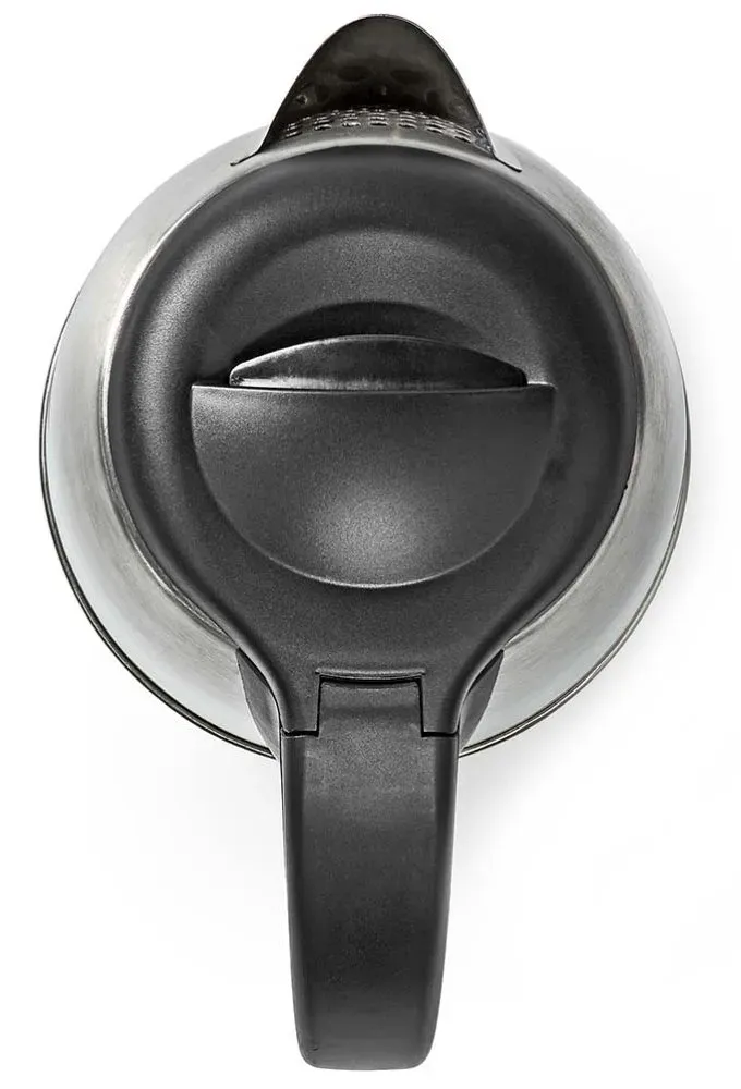 NEDIS rychlovarná konvice KAWK340EAL/ objem 1,7 l/ otáčení o 360°/ nerezová ocel/ spotřeba 2200 W/ černá / hliník