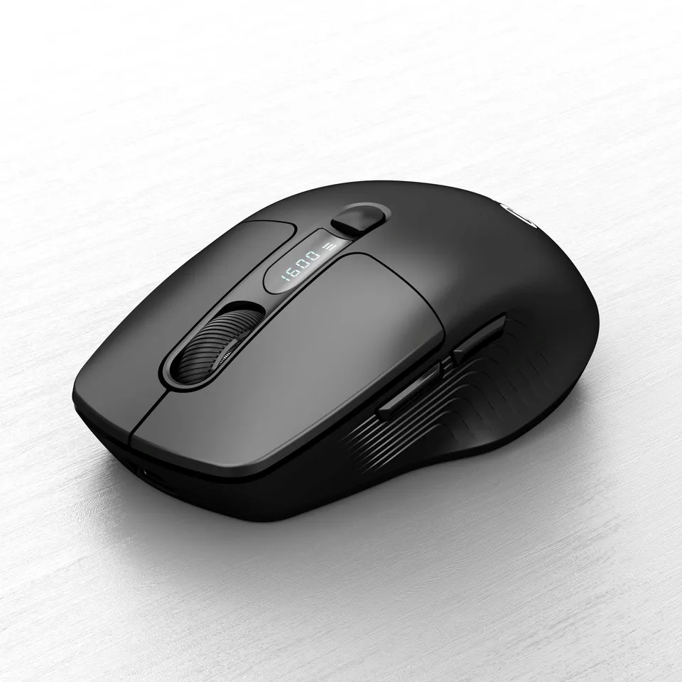 C-TECH myš WLM-13 Dual mode, bezdrátová, BT5.0 + 2,4GHz, 1600DPI, 6 tlačítek, US
