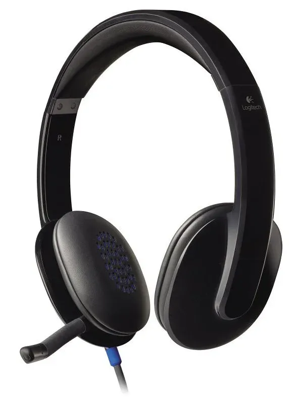 Logitech náhlavní souprava Headset H540, USB, černá