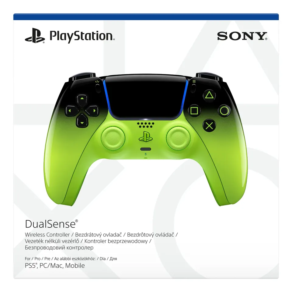 SONY Playstation Dualsense v3 Controller Remix Green New Edition