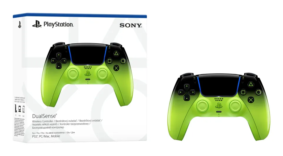 SONY Playstation Dualsense v3 Controller Remix Green New Edition