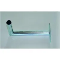 Držák antény na zeď - otočený, galvanický zinek, délka 25cm