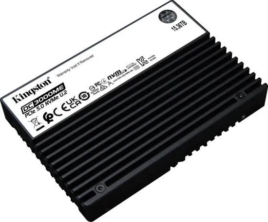 Kingston Flash 30.72TB DC3000ME U.2 PCIe 5.0 NVMe TCG Opal Enterprise SSD