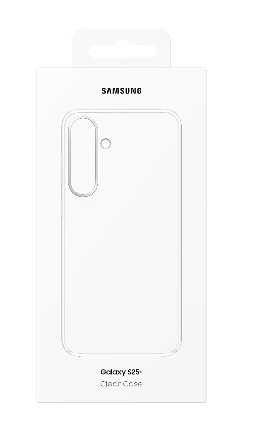Samsung Průhledný zadní kryt pro Galaxy S25+ Transparent