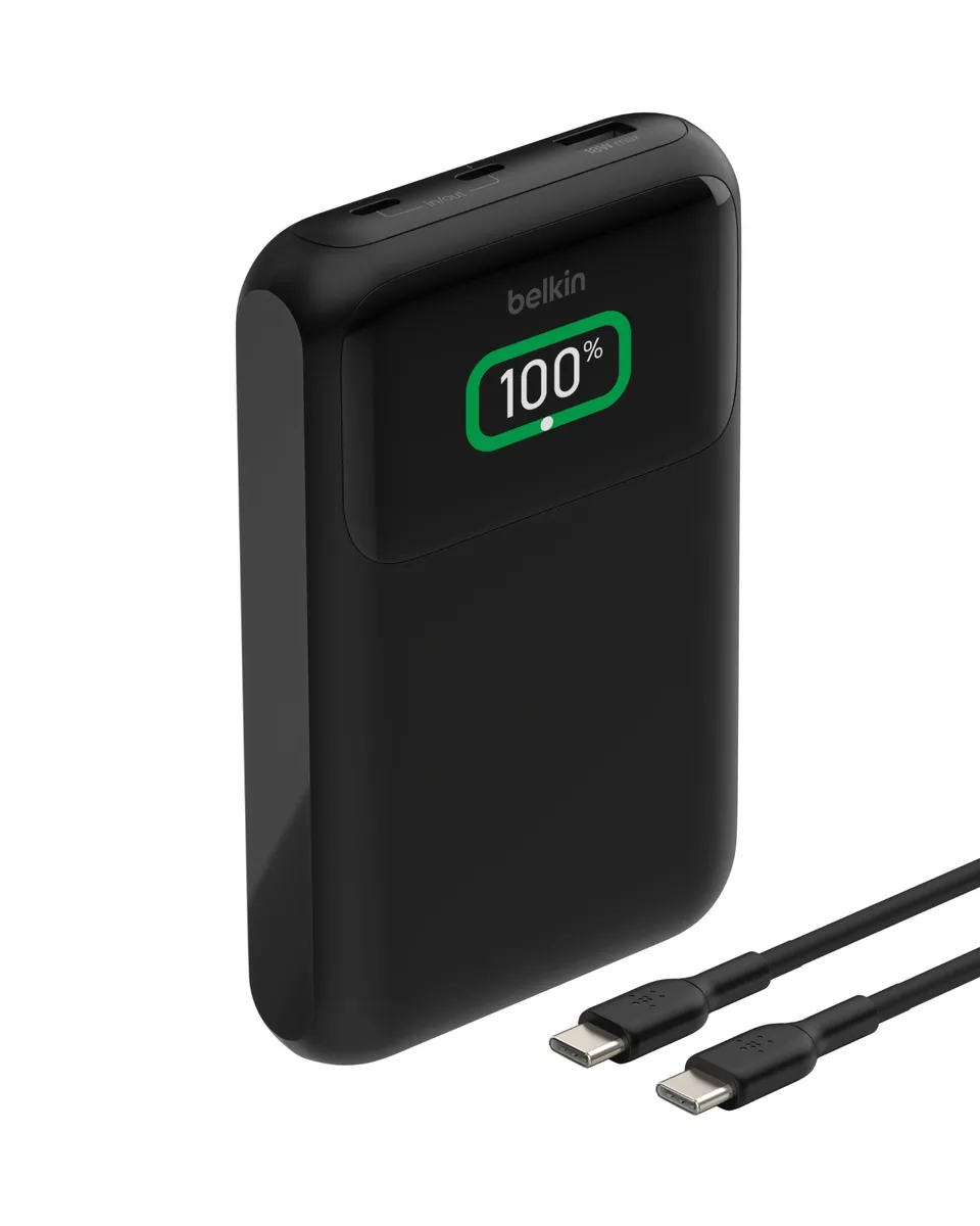 Belkin BOOST CHARGE USB-C Power Delivery PowerBanka, 20000mAh, 65W, s displejem,
